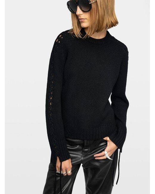 Zadig & Voltaire Black Malty Jumper