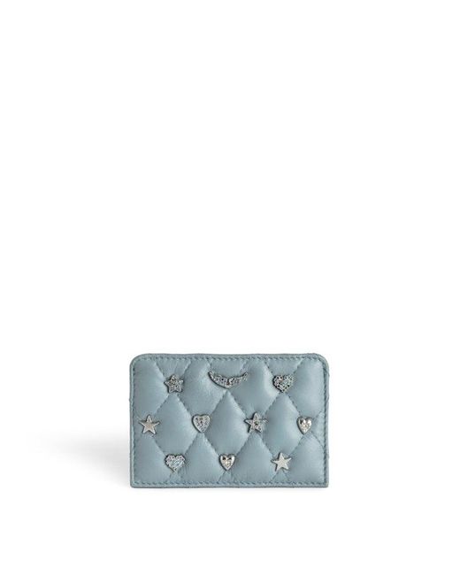 Tarjetero Zv Pass Zadig & Voltaire de color Blue