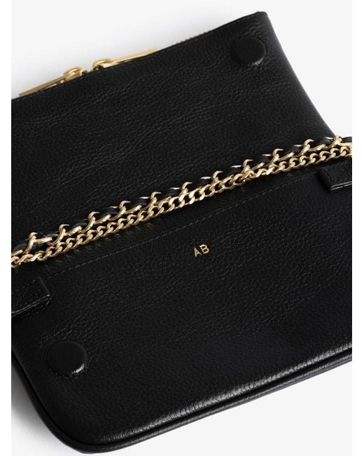 Zadig & Voltaire Black Rock Mini Clutch