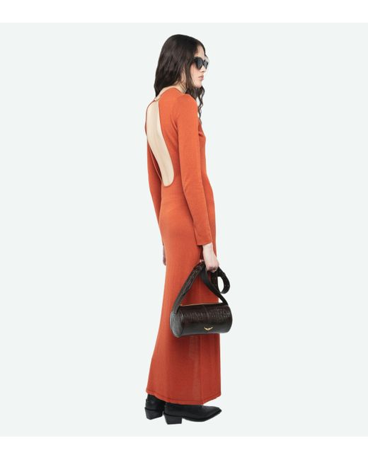 Zadig & Voltaire Red Sarra Dress