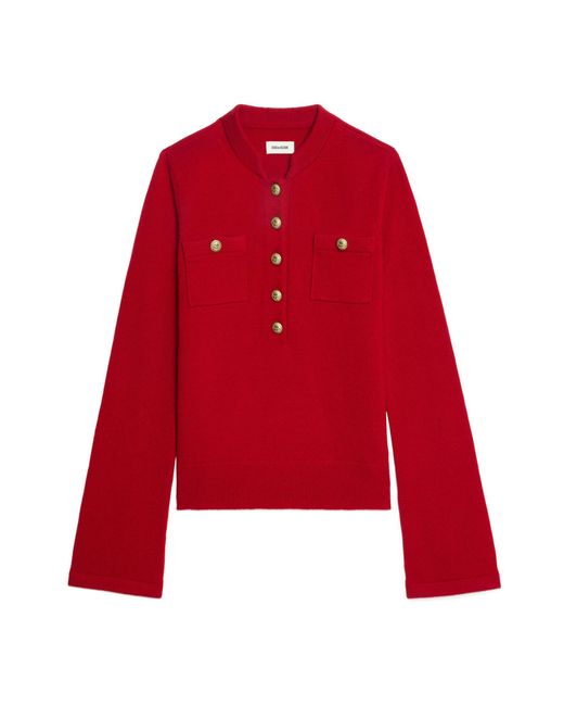 Pull Lucas Love Zadig & Voltaire en coloris Red