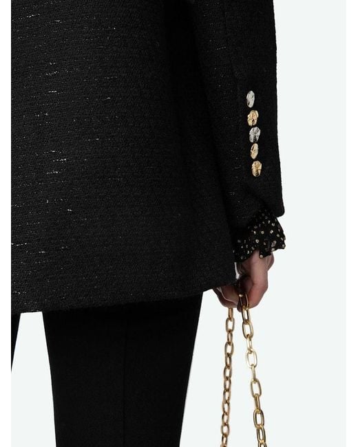 Zadig & Voltaire Black Blazer Vicka