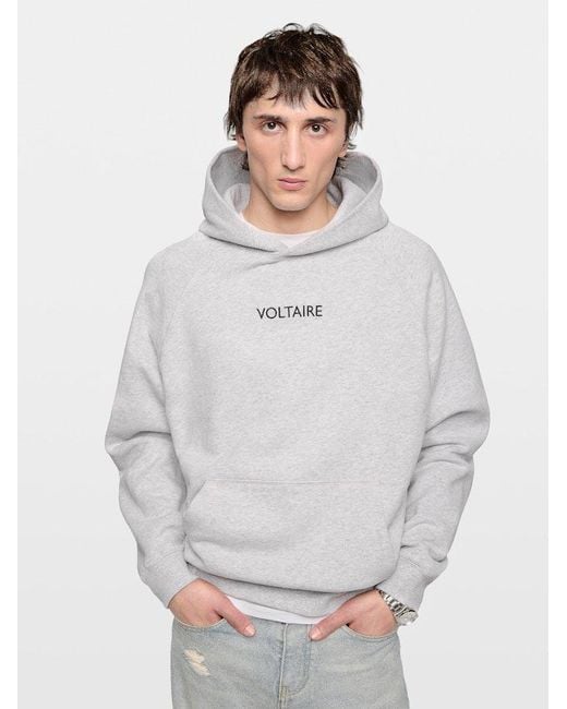 Zadig & Voltaire White Georgio Sweatshirt for men