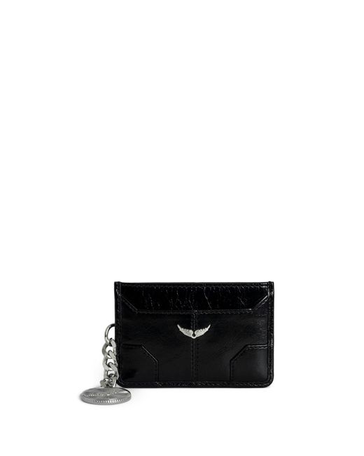 Zadig & Voltaire Black Sunny Pass Card Holder