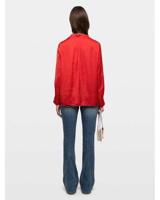 Zadig & Voltaire Red Tink Shirt