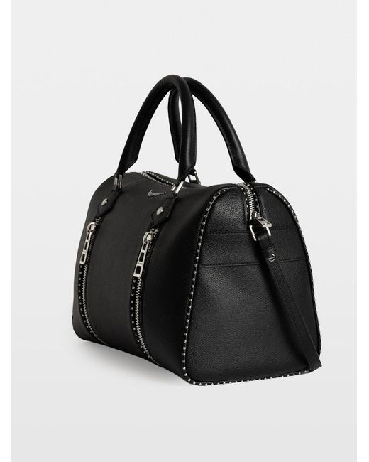 Zadig & Voltaire Black Sunny Medium Studs Bag