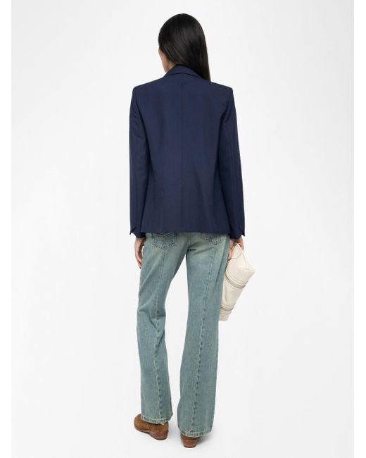 Blazer Vavy Zadig & Voltaire de color Blue