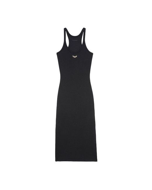 Zadig & Voltaire Black Kleid Astra