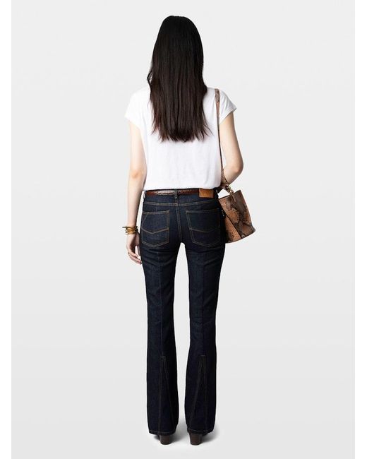 Zadig & Voltaire White Jean Eclipse