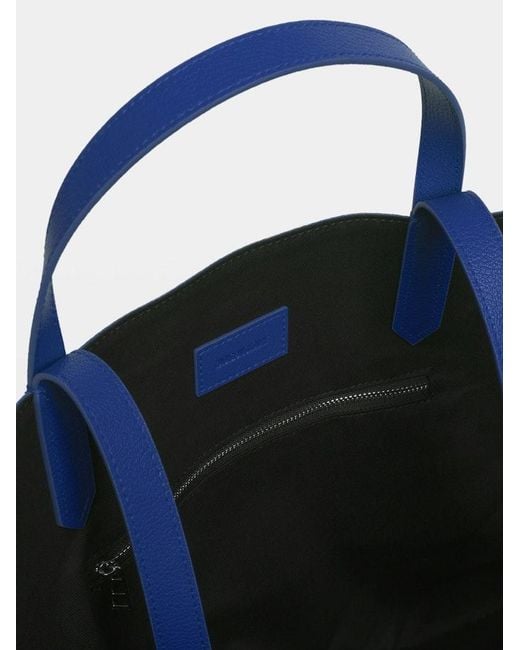 Zadig & Voltaire Blue Z Shopper Xl Monogram Bag