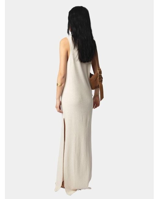 Zadig & Voltaire White Deva Dress