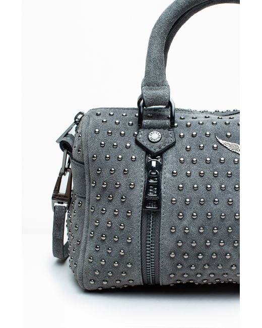 Zadig & Voltaire Xs Sunny Studs Bag in Gray