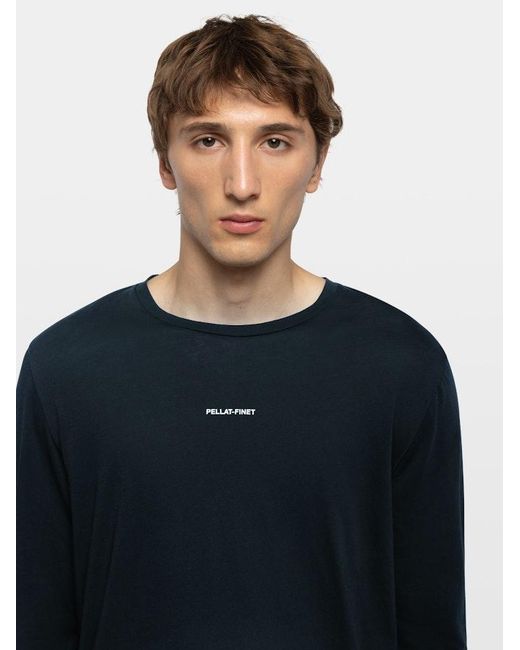 Zadig & Voltaire Blue Terry T-Shirt for men