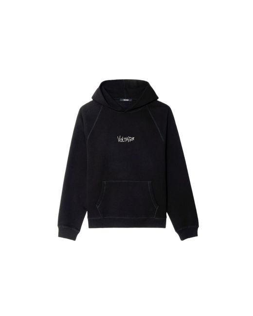 Zadig & Voltaire Black Sweatshirt Georgio for men