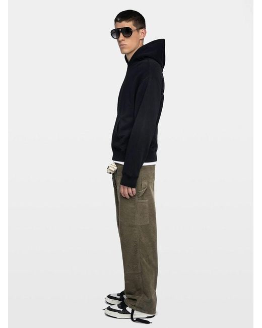 Zadig & Voltaire Black Sacha Sweatshirt for men