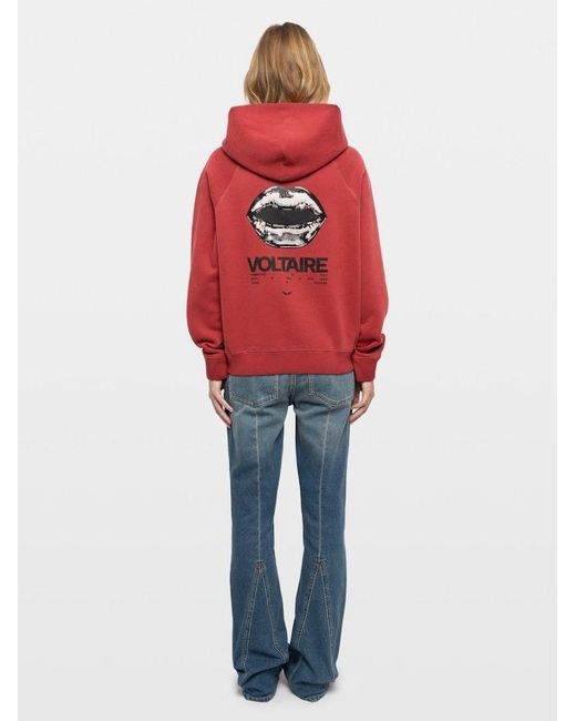 Zadig & Voltaire Red Georgy Sweatshirt