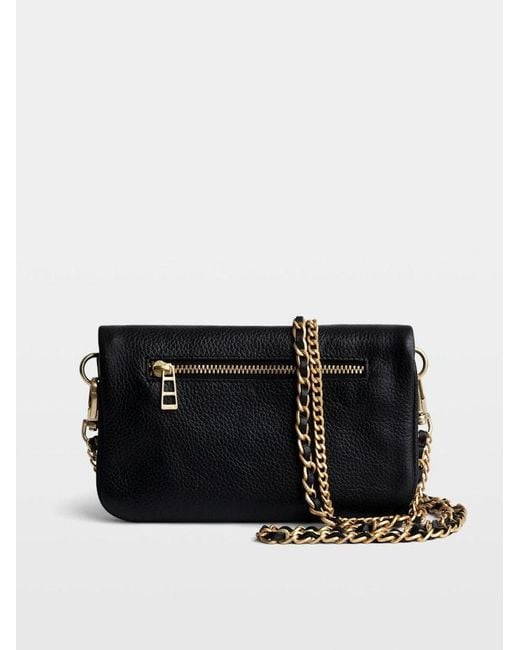 Zadig & Voltaire Black Rock Mini Clutch