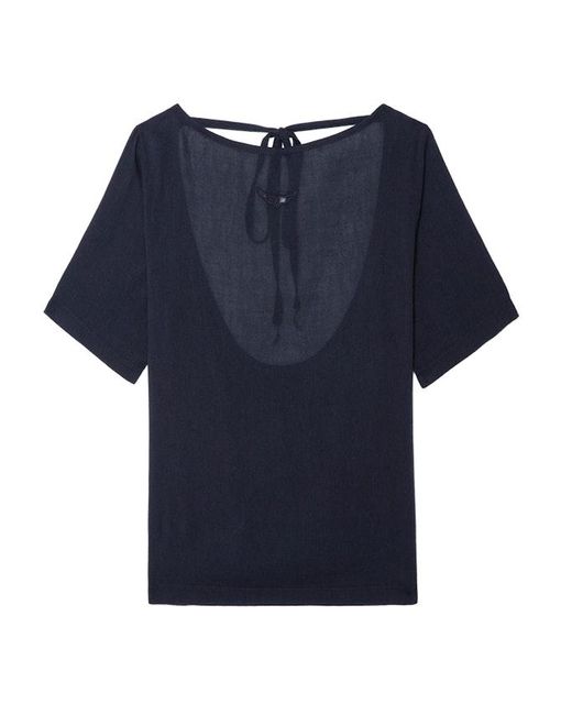 Zadig & Voltaire Blue Ella T-Shirt