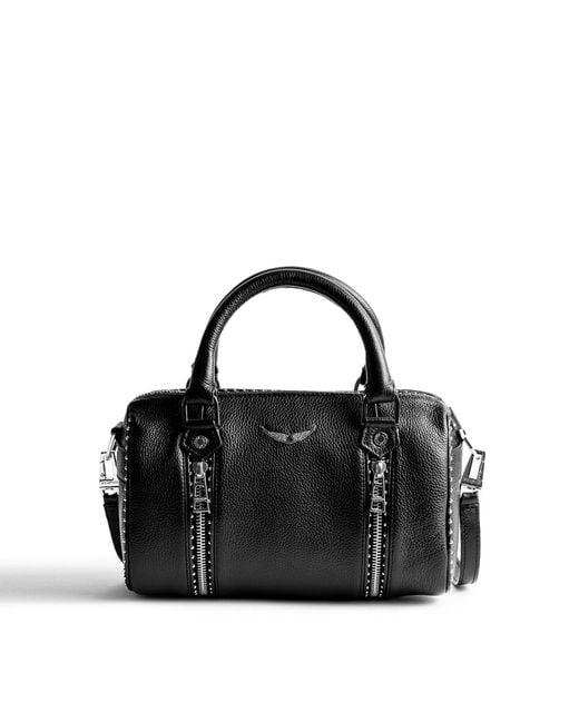 Zadig & Voltaire Black Sunny Xs Studs Bag