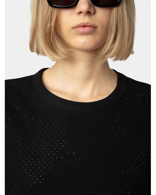 Zadig & Voltaire Black Cloe Tank Top