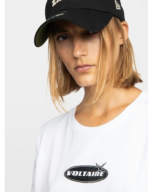 Zadig & Voltaire White Alys T-Shirt