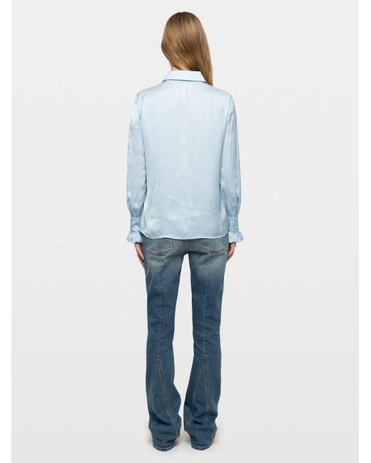 Zadig & Voltaire Blue Thely Shirt