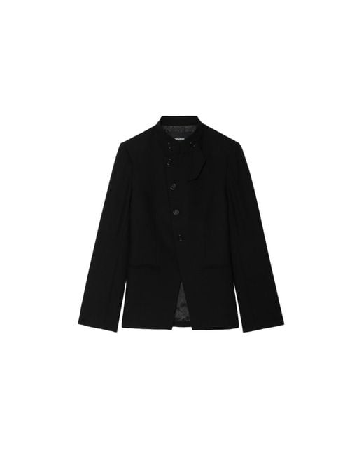 Zadig & Voltaire Black Verysa Blazer