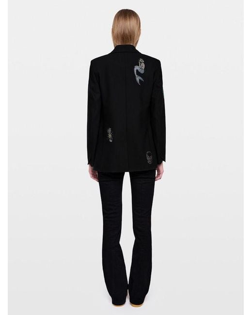 Zadig & Voltaire Black Valse Blazer