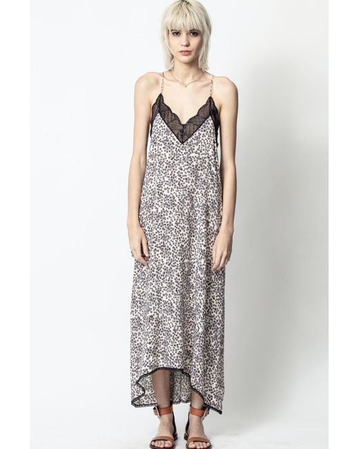 Robe Risty Print Hortensia Zadig & Voltaire | Lyst