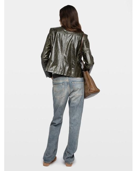 Zadig & Voltaire Multicolor Liam Leather Jacket