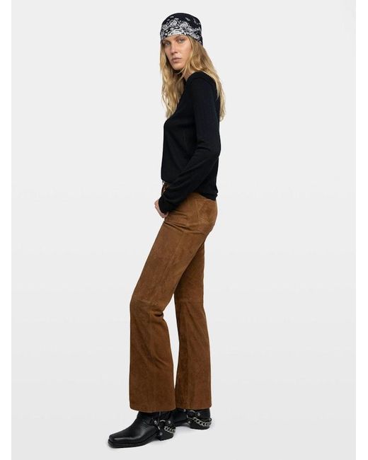 Zadig & Voltaire Black Rivy Jumper 100% Cashmere