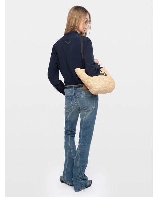 Zadig & Voltaire Blue Thely Shirt