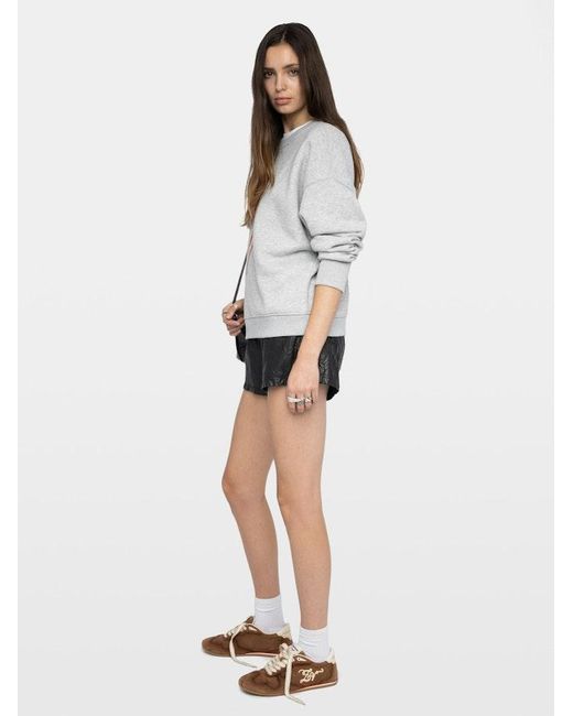 Zadig & Voltaire White Oscar Sweatshirt