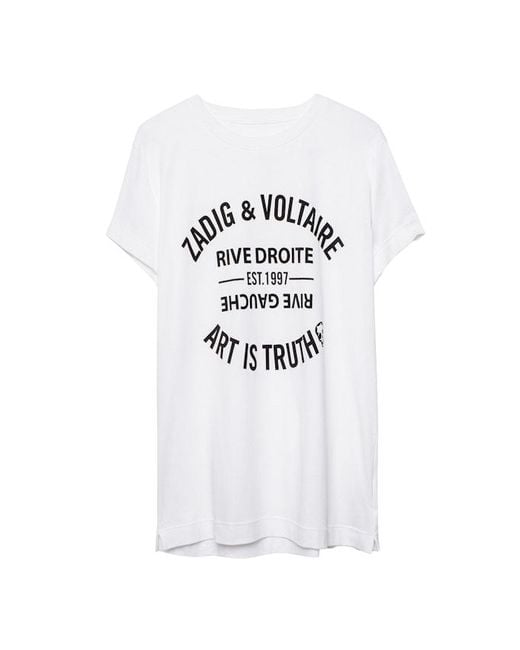 T-shirts Zadig & Voltaire de color White