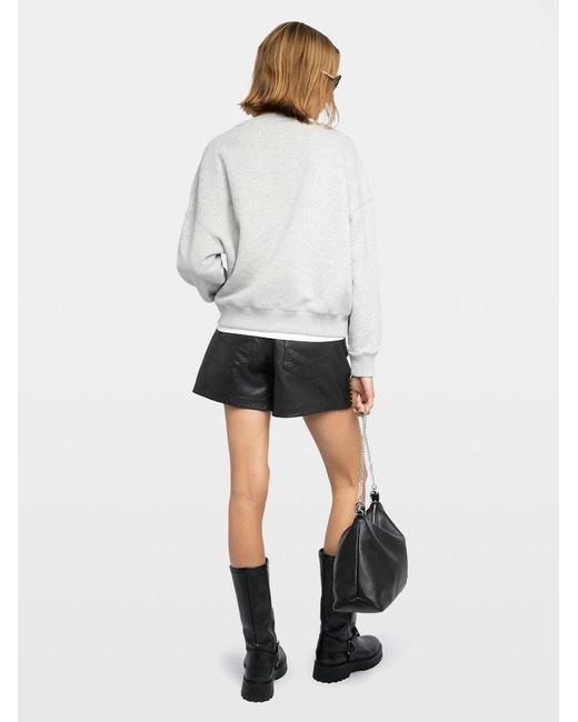Zadig & Voltaire White Mira Sweatshirt