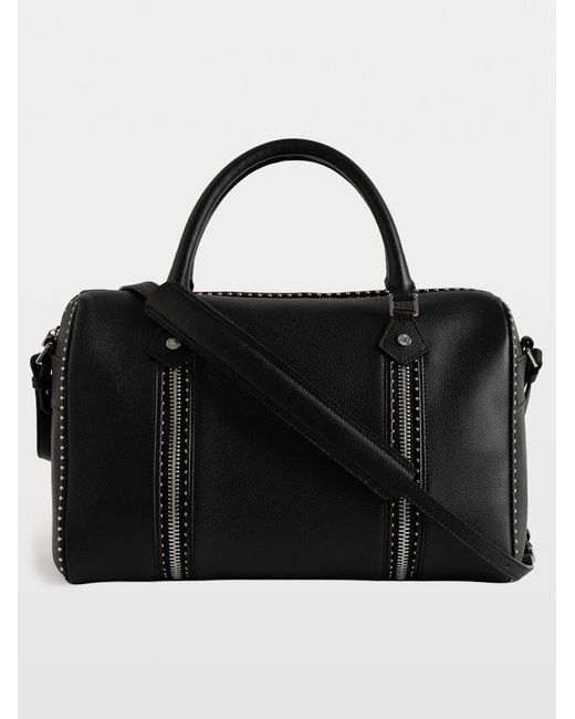 Zadig & Voltaire Black Sunny Medium Studs Bag