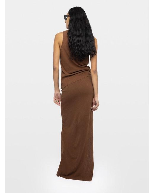 Zadig & Voltaire Brown Skirt Juno