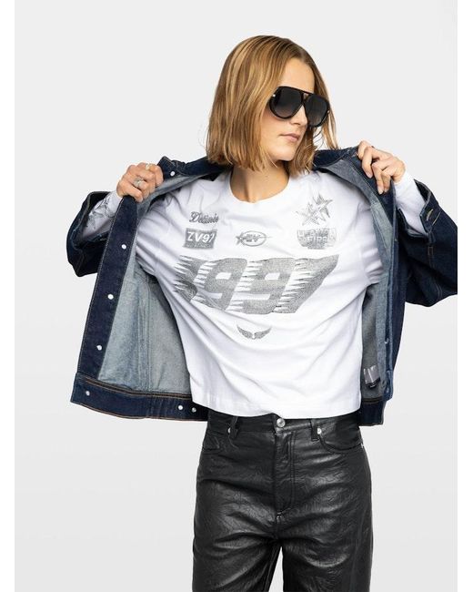 Zadig & Voltaire White Io T-Shirt