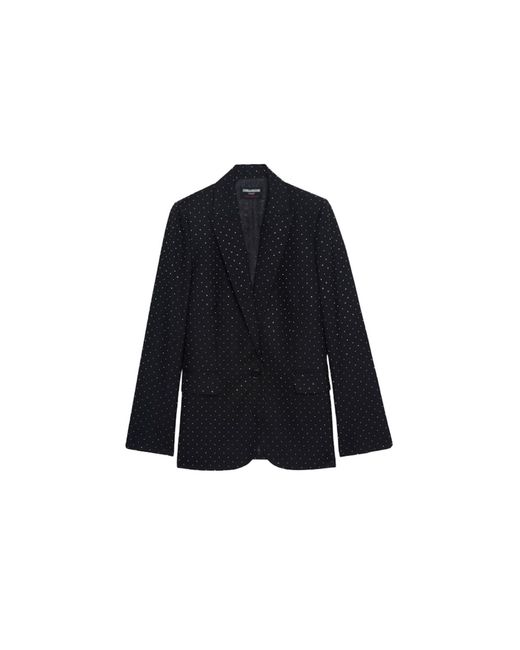 Zadig & Voltaire Blue Vavy Blazer