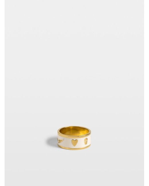Zadig & Voltaire Metallic Zv Ring