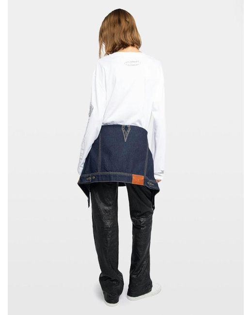 Zadig & Voltaire White Io T-Shirt
