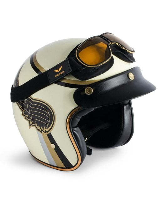 Zadig & Voltaire Black Ride Your Mind Motorbike Helmet
