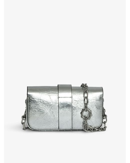 Zadig & Voltaire Gray Kate Wallet Bag