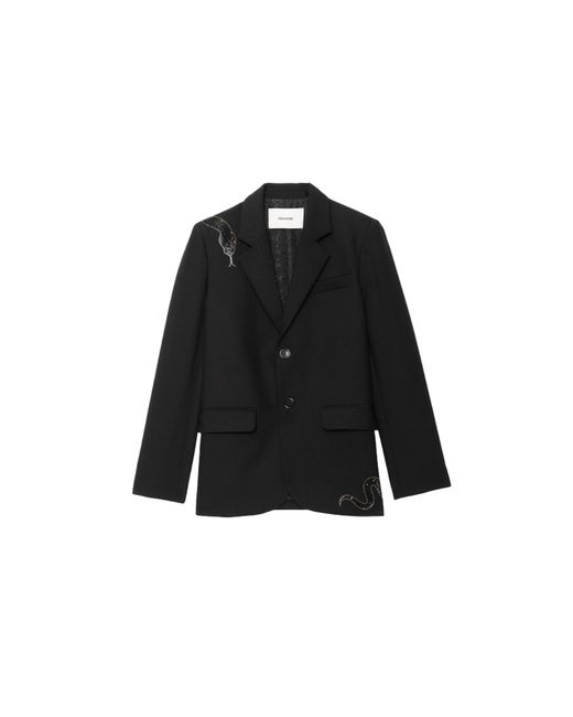 Zadig & Voltaire Black Vanille Blazer