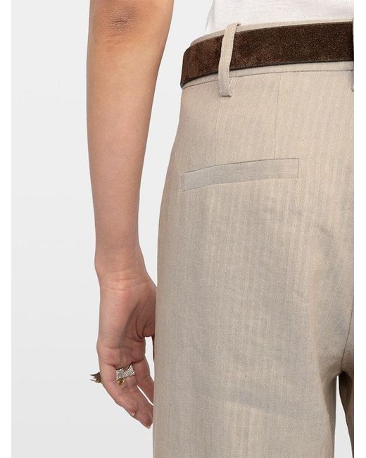 Zadig & Voltaire Natural Trousers Panol