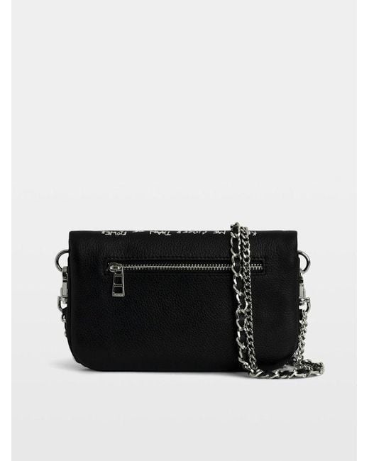 Zadig & Voltaire Black Rock Mini Clutch