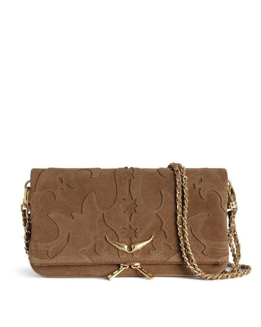 Bag Pochette Rock Suede Zadig Et Voltaire And Voltaire Rocky Suede
