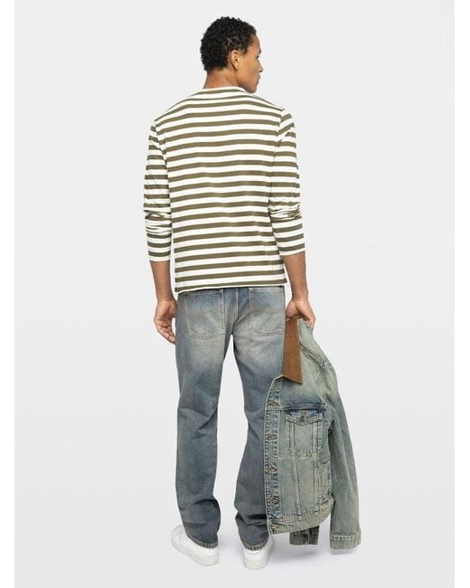 Zadig & Voltaire Natural T-Shirt Timo for men