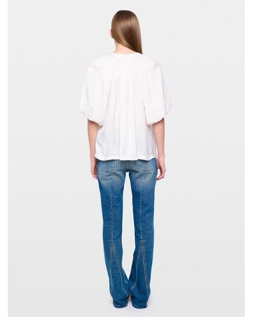 Zadig & Voltaire White Teko Blouse