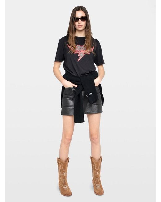 Zadig & Voltaire Black Edwin T-Shirt